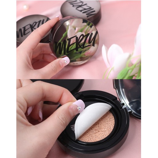[Set 2 Lõi] Phấn Nước Che Phủ Hoàn Hảo Lâu Trôi Merzy The First Cushion Cover SPF50+/PA+++ | BigBuy360 - bigbuy360.vn