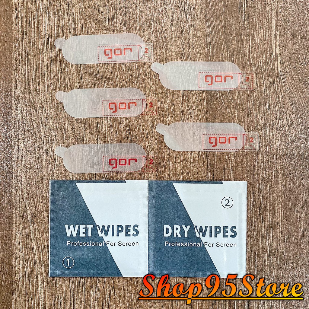 [5miếng] Dán màn Gor chống xước dành cho Xiaomi Miband 3/4/5