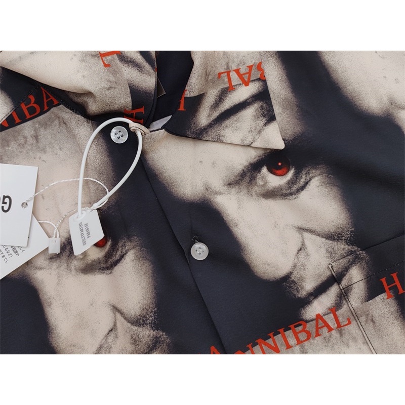 Áo Sơ Mi Unisex Tay Dài In Hình Phim WACKO MARIA Plus Size