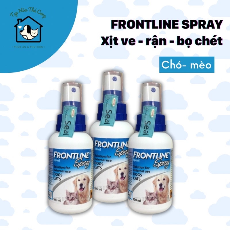 Xịt Frontline cho chó mèo 100ml