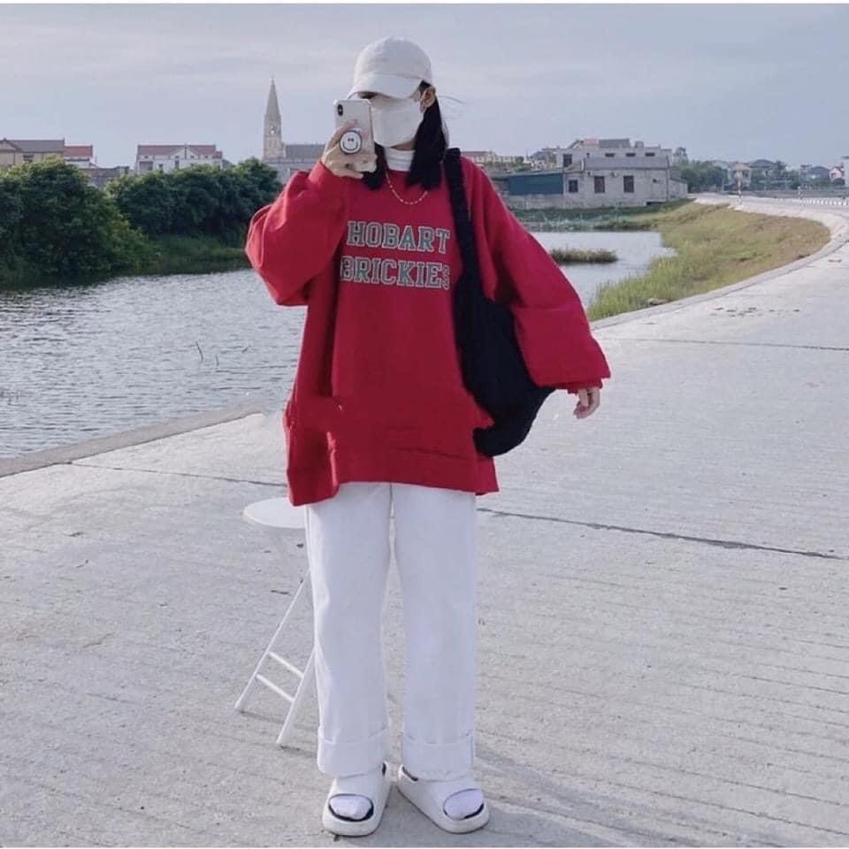 Áo Sweater CLASSIC SPORT Áo Sweater Nỉ Form Rộng Tay Bồng Unisex Nam Nữ | BigBuy360 - bigbuy360.vn