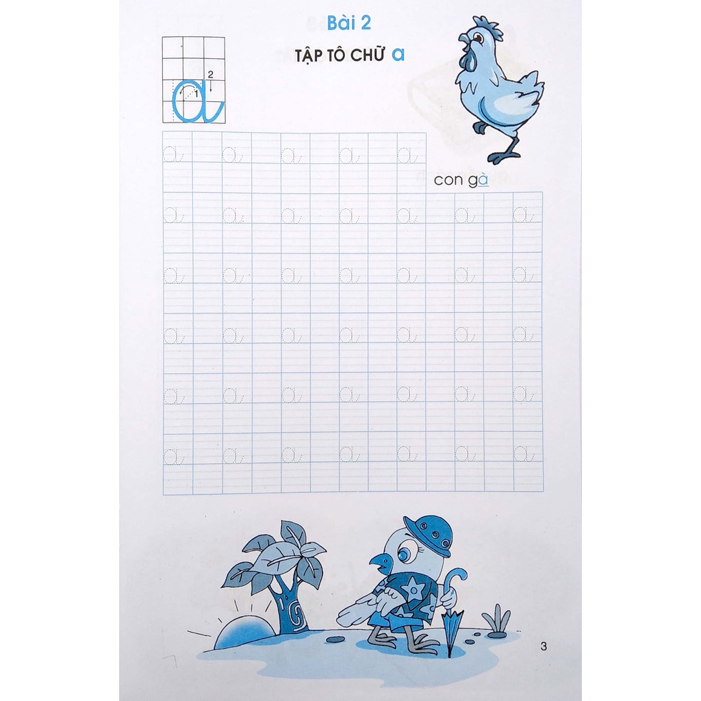 Sách Tập Tô Chữ - Mẫu Giáo 4-5 Tuổi