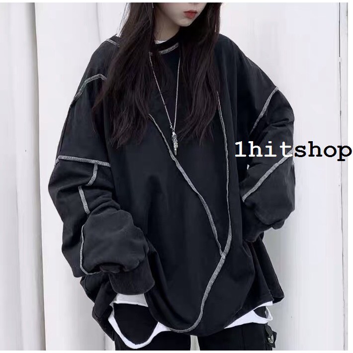 Áo Sweater CHỈ NỔI Ulzzang Unisex 1hitshop