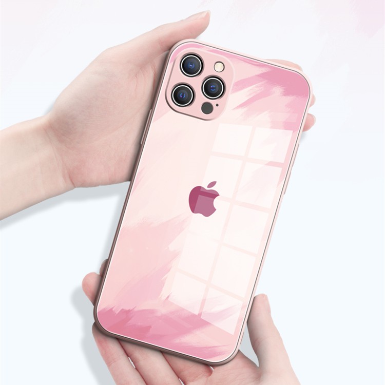 Ốp Lưng Kính Cường Lực Màu Nước Cho Iphone 11 12 Pro Max X Xs Max Xr 11 Pro Max 7 8 Plus Se 2020 12 Mini | WebRaoVat - webraovat.net.vn