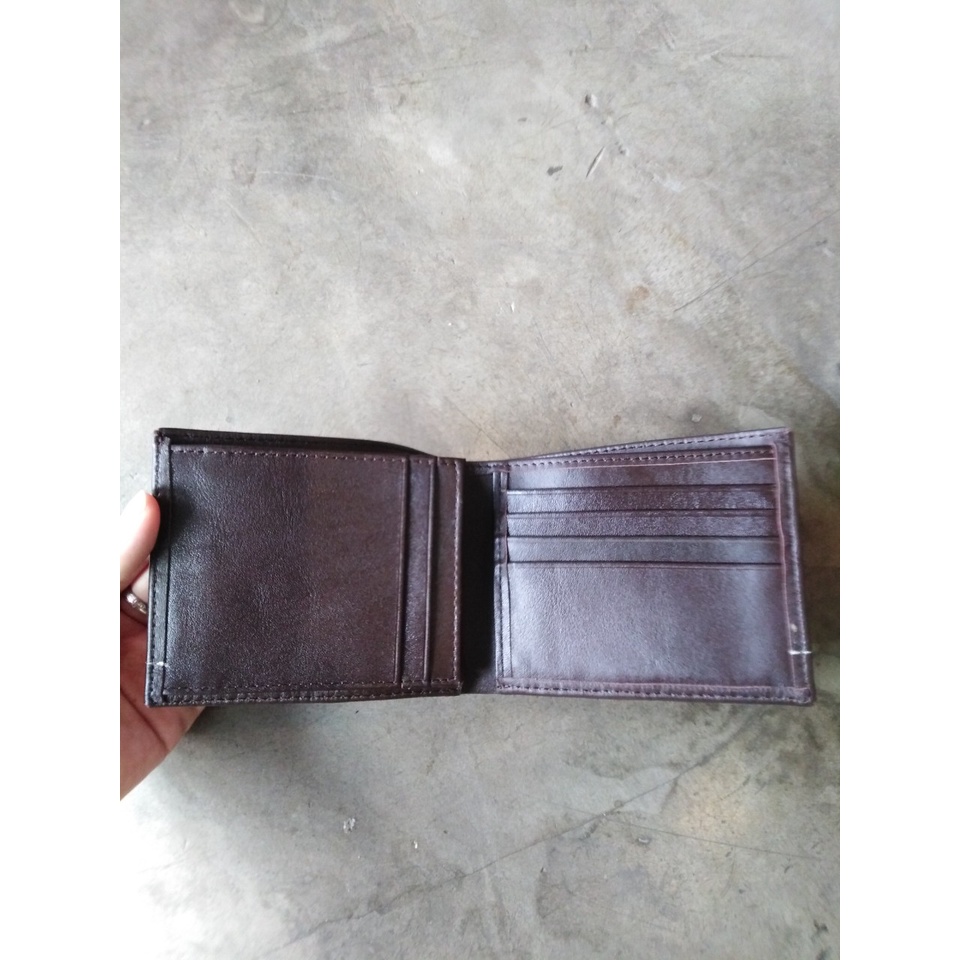 Ví da bò nappa fullgrain mềm mại cho quý ông LW1503 - da bò thật 100%