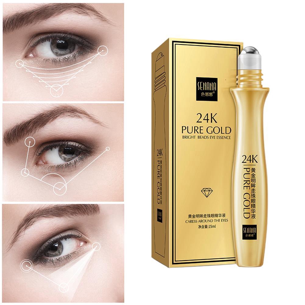 (Hàng Mới Về) Tinh Chất Vàng 24k Senana Loại Bỏ Quầng Thâm Dưỡng Ẩm Chống Lão Hóa Cho Mắt T2M4
