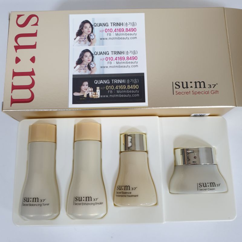 SÉT SUM37  MINI CHỐNG LÃO HÓA