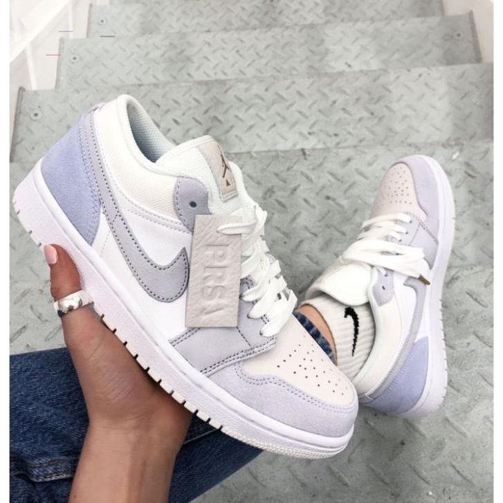 Giày Nam Nữ Nike Jordan 1 Low Paris Cổ Thấp, Giày Đi Chơi Đi Học Đi Làm JD1 Giá Rẻ Full Box Bill -ju2 ! 🎱️