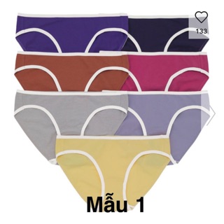 Quần lót GU 1 bộ 7 cái chất cotton mặc mềm mại dễ chịu