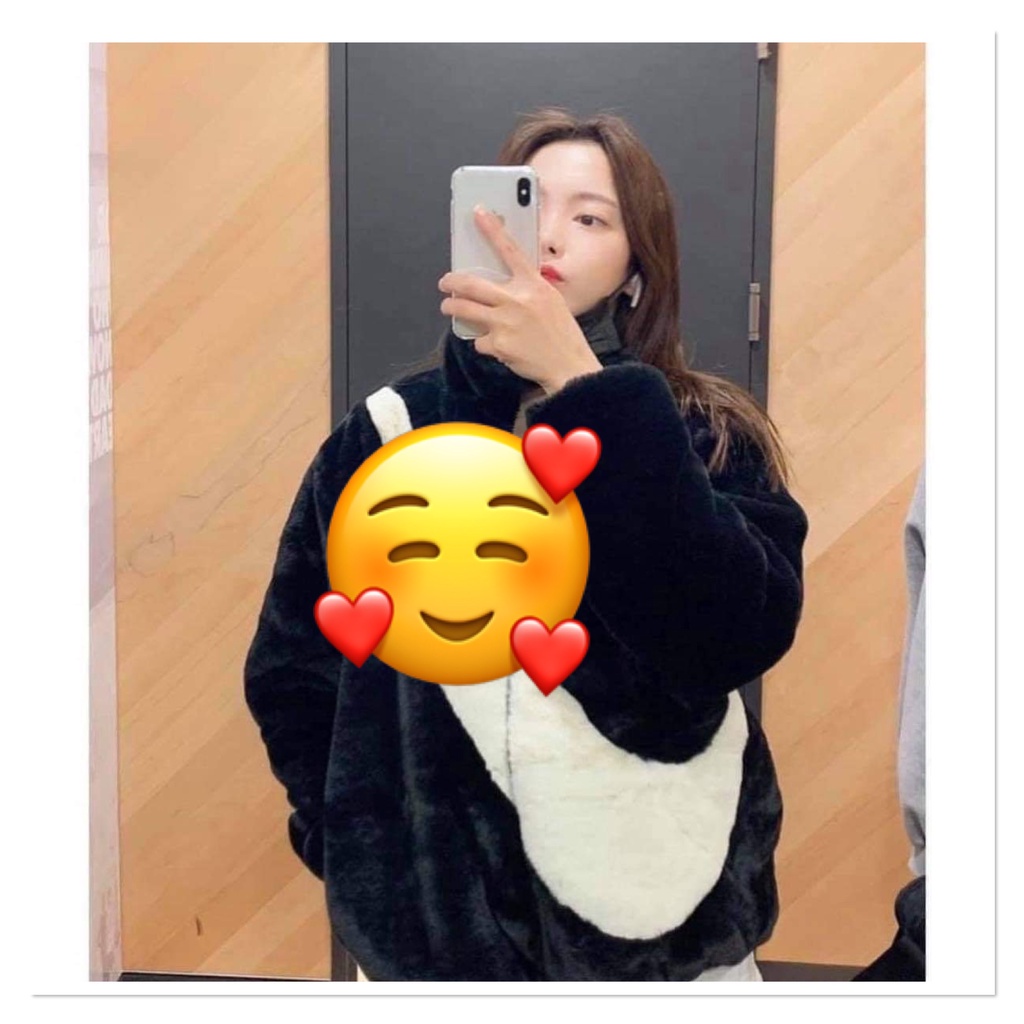 Áo Lông Mềm Mịn Dáng Rộng Phong Cách Ulzzang