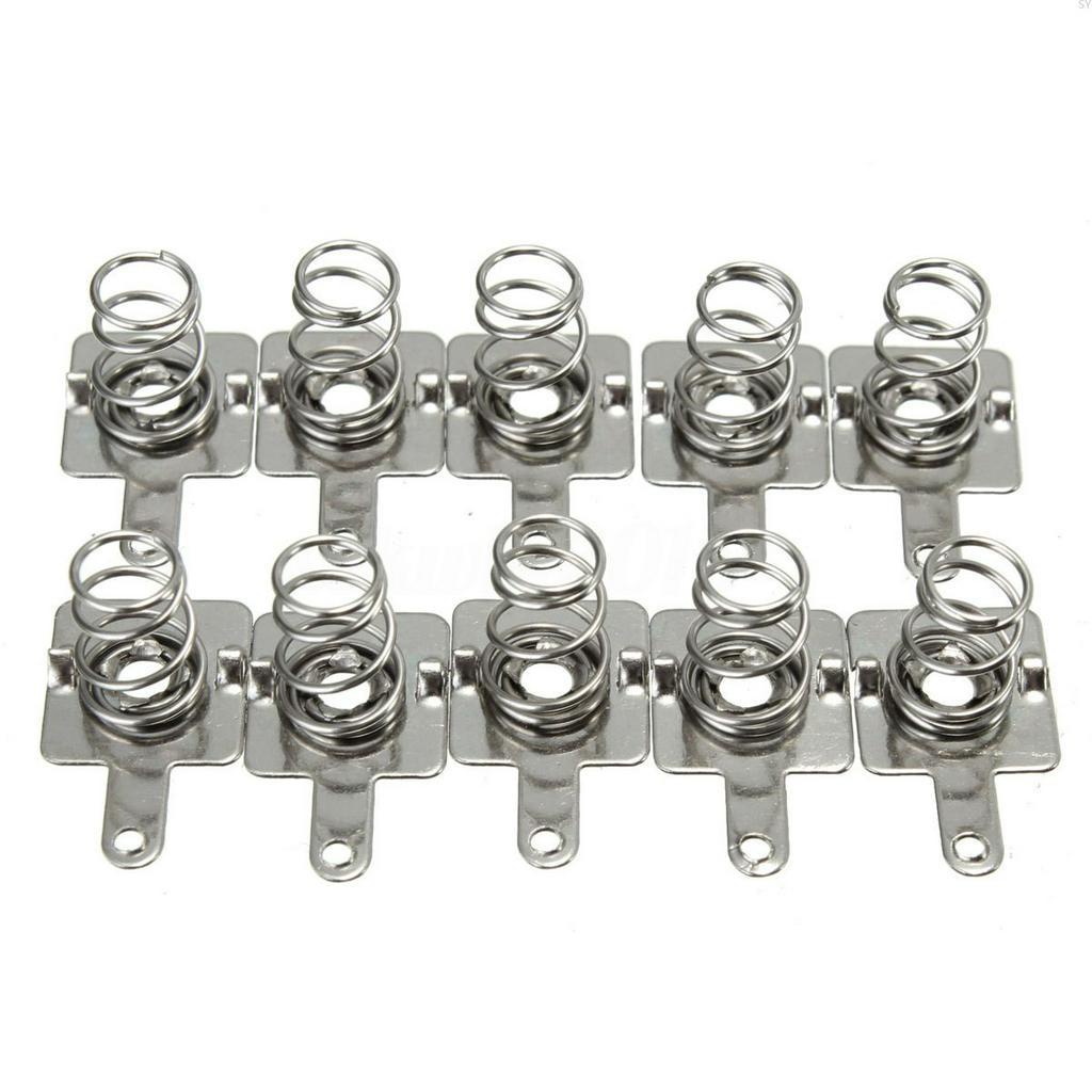 10 Cặp đĩa lò xo thay thế cho pin AA/ AAA
