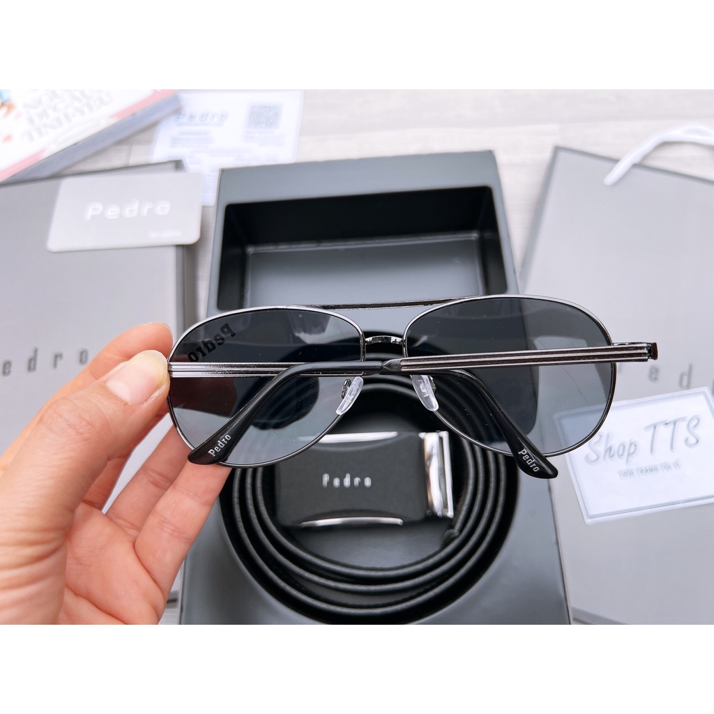 Bộ Thắt Lưng + Kính Mắt Thời Trang Full Hộp Kèm Túi Xách Cao Cấp