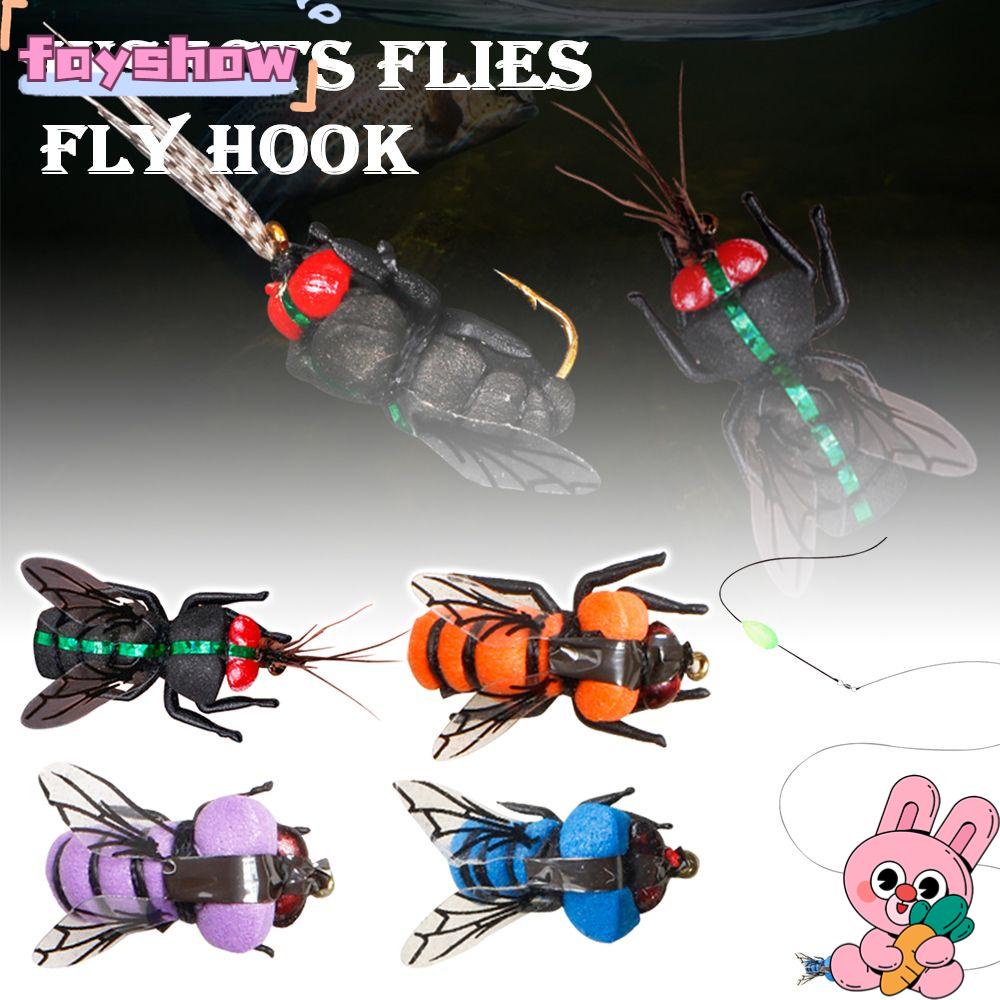 Set 2 Mồi Câu Cá Giả Côn Trùng Thiết Kế Nhỏ Gọn Tiện Dụng