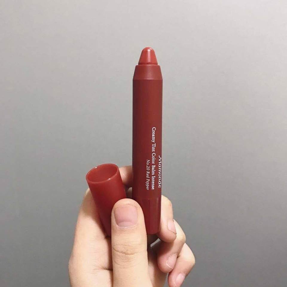 Son Mamonde Creamy Tint Color Balm Intense 2.5g Màu 20 Red Pepper - Cam cháy