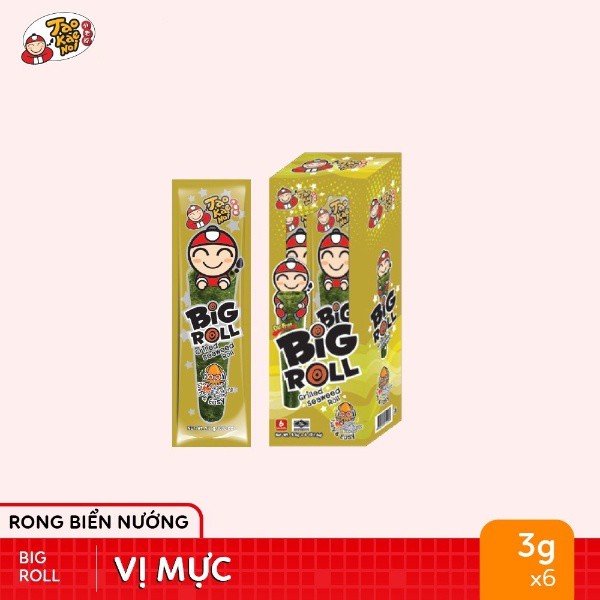 TaoKaeNoi BIG ROLL ( rong biển hôp 6*3,6g/gói ) | BigBuy360 - bigbuy360.vn