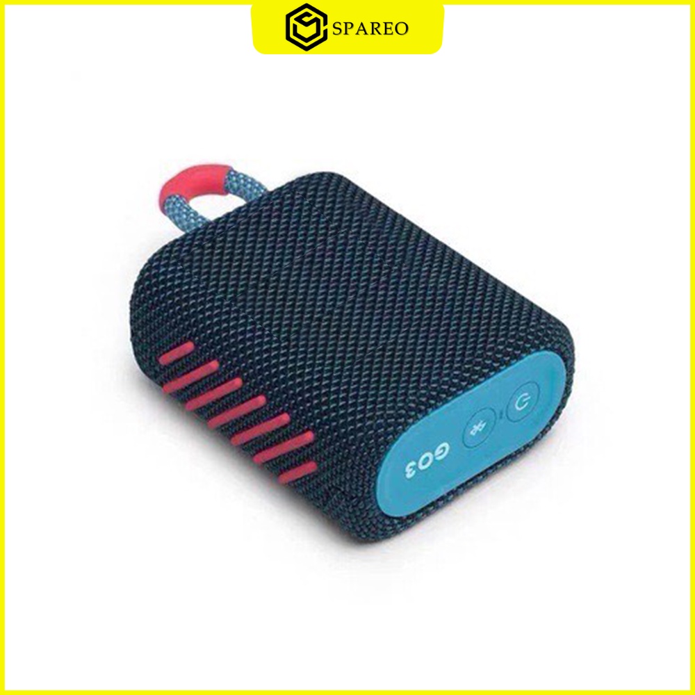 Loa bluetooth mini GO 3 nhỏ gọn tiện lợi âm thanh to rõ pin dùng 5h - Bảo hành 1 đổi 1 trong 3 tháng