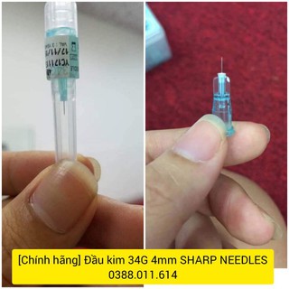 ĐẦU KIM 34G 4MM SHARP NEEDLES
