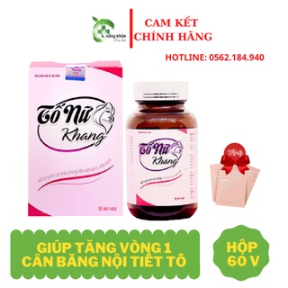 Combo 4 hộp TỐ NỮ KHANG 🍀 [ TẶNG QUÀ ] 🍀 TẶNG KÈM MẶT NẠ TRẮNG DA
