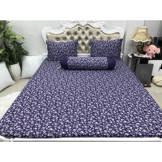 Bộ Drap Thun Hàn Quốc mát lạnh 4 món (Inbox nhiều mẫu lựa chọn)