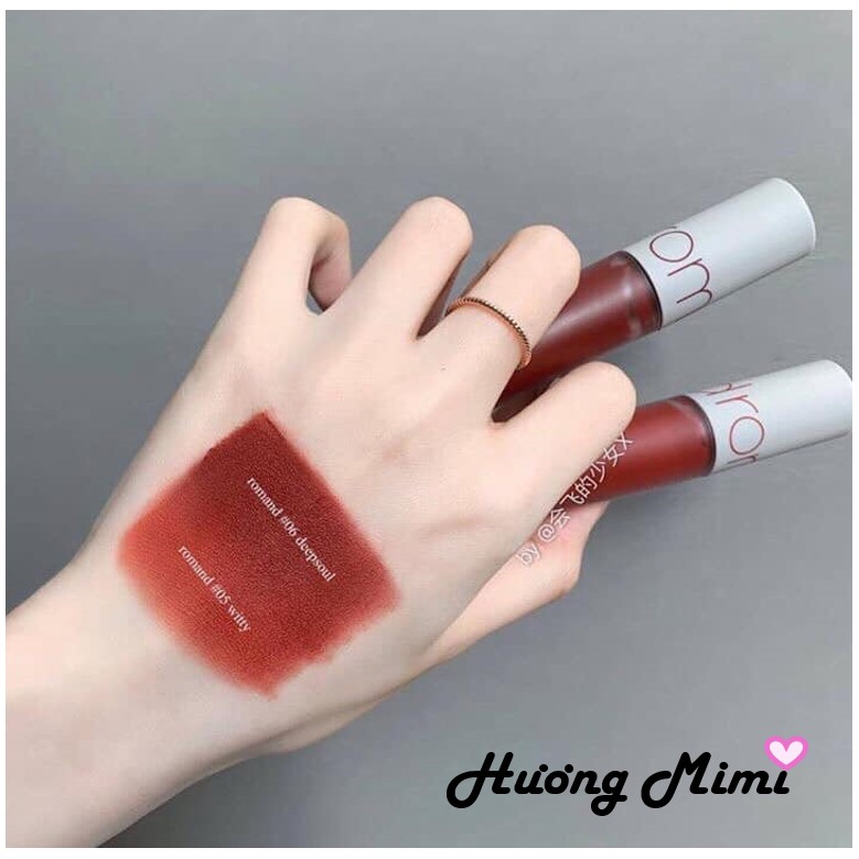 Son kem lì Romand Zero Velvet Tint