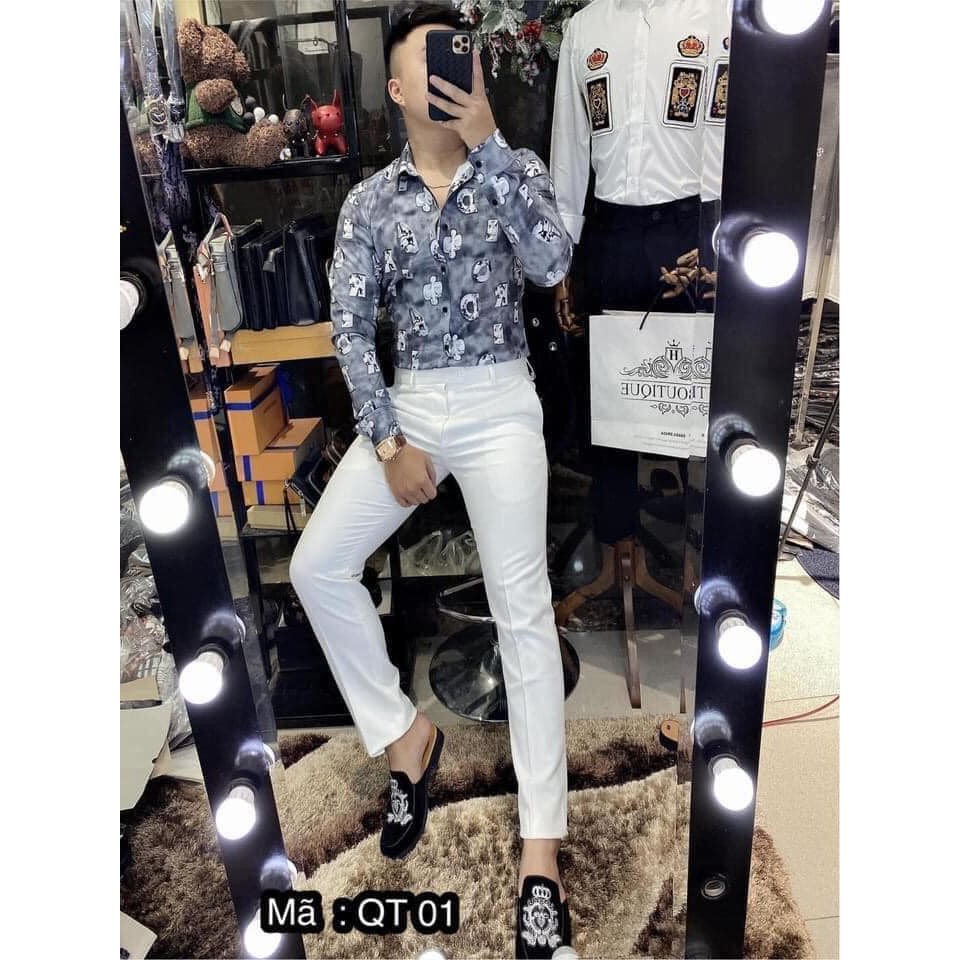 Quần Âu Hàn Màu Trắng Tinh | BigBuy360 - bigbuy360.vn