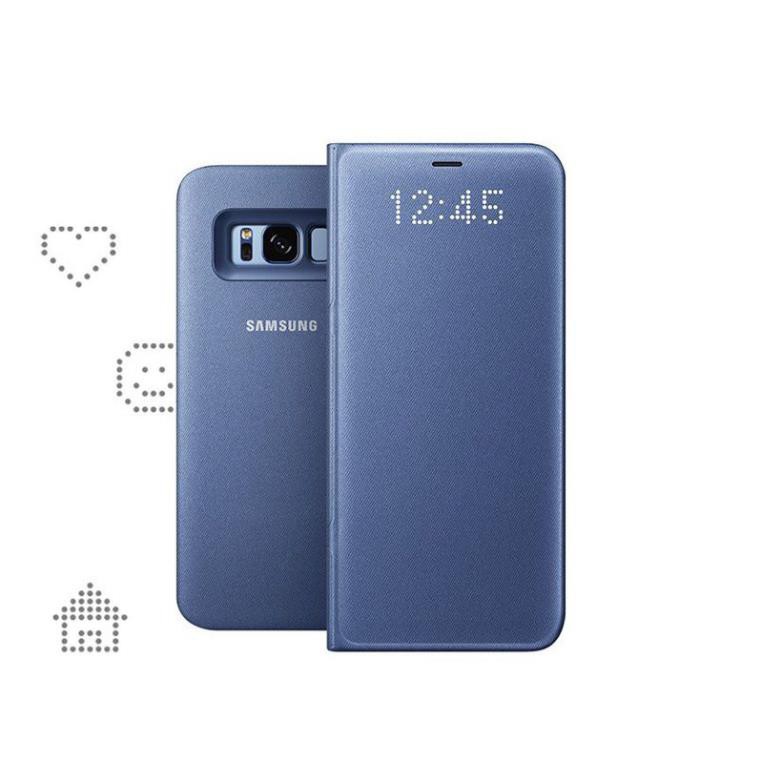 🌿 FullBox 🌿 Bao Da Samsung Galaxy S8 Plus Led View Cover Chính Hãng