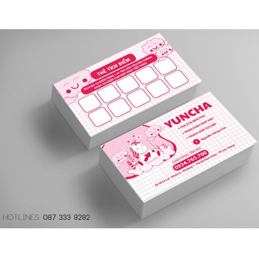 THẺ TÍCH ĐIỂM GIÁ RẺ DÀNH CHO CÀ PHÊ/TRÀ SỮA/QUÁN ĂN/NHÀ HÀNG/SHOP ONLINE/MỸ PHẨM/NAIL/SPA/TÓC/...