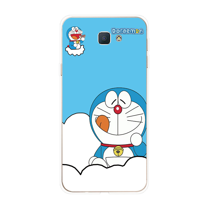 Ốp Lưng Samsung Galaxy J2 J5 J7 Prime TPU mềm Case Doraemon