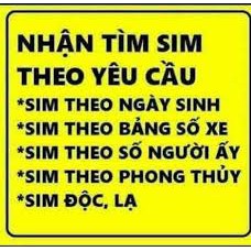 NHẬN TÌM SIM NGÀY THÁNG NĂM SINH THEO YÊU CẦU