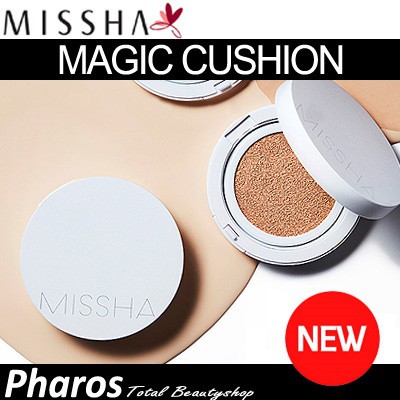 phấn nước Missha M Magic Cushion Cover Lasting SPF50+ PA+++ (new)