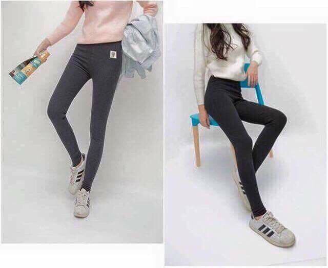 Quần legging lót lông tag mèo siêu ấm