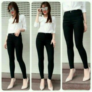 Quần legging có khóa kéo