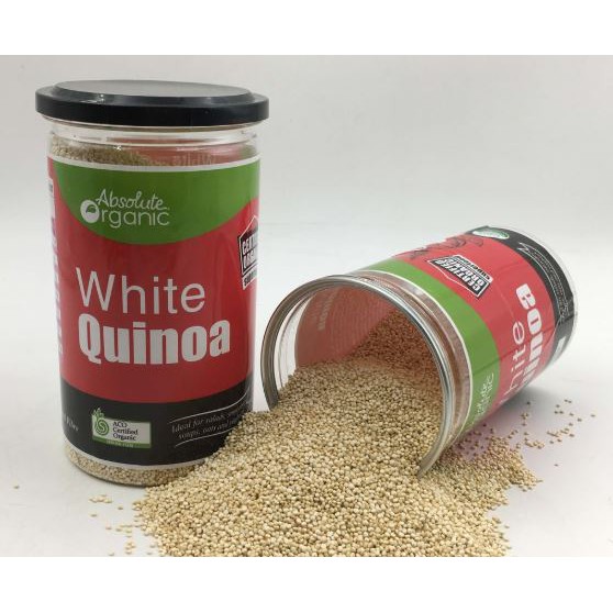Hạt Diêm mạch trắng Hữu cơ - White Quinoa Absolute Organic - 500g