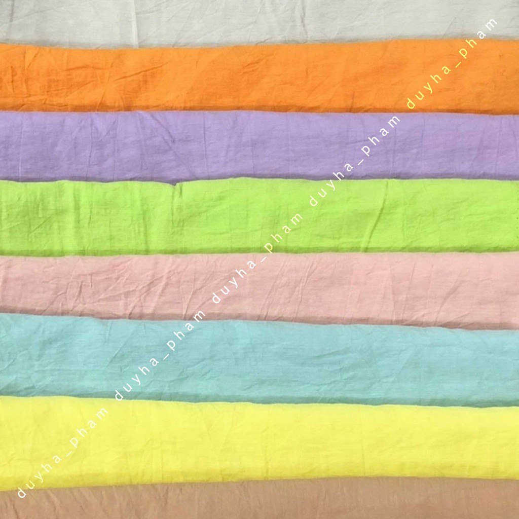 VẢI TƠ GẪY NHIỀU MÀU TRẺ TRUNG XINH XẮN