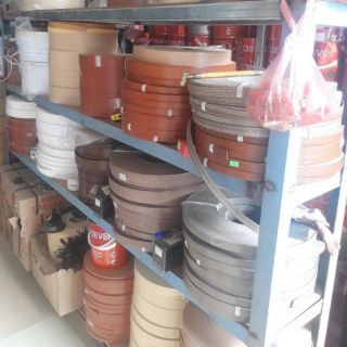 Nẹp vân gỗ/ nẹp dán cạnh nhựa PVC vân gỗ