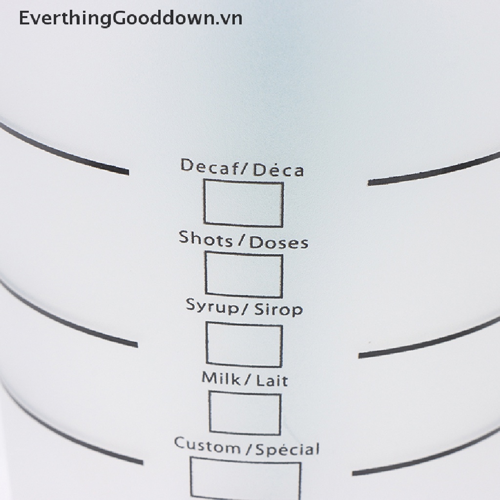 Everthinggood Cốc Uống Cà Phê Bằng Nhựa Mờ Có Ống Hút Thay Đổi Màu Sắc