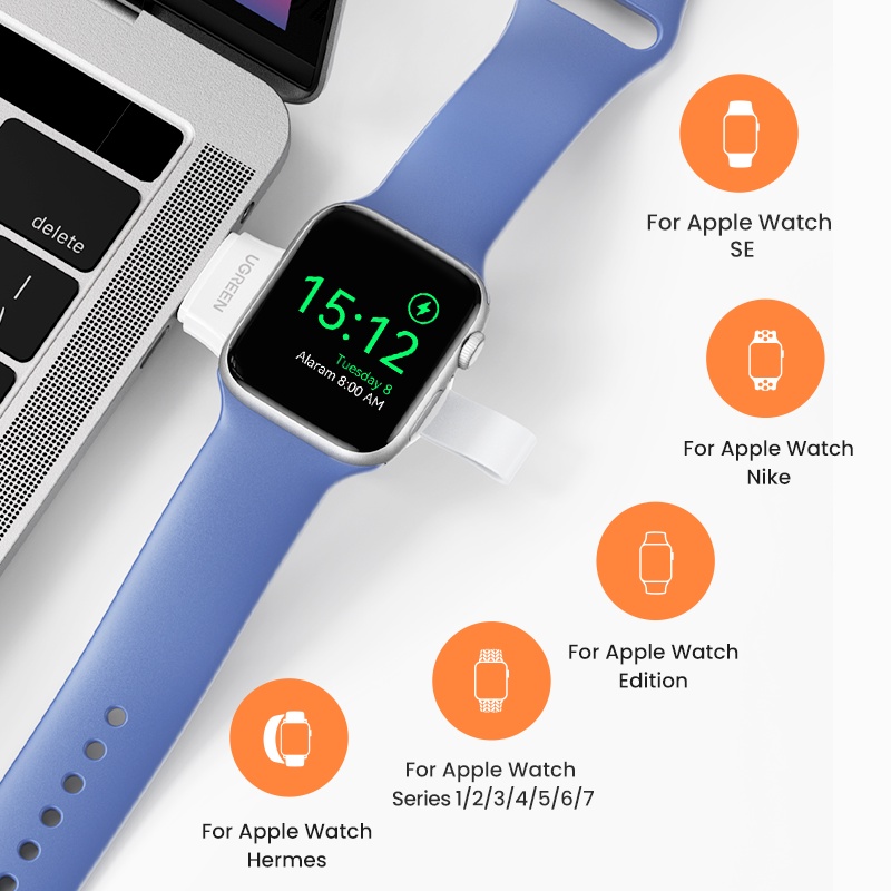 Đế sạc không dây Ugreen từ tính chất lượng cao thích hợp choWatch