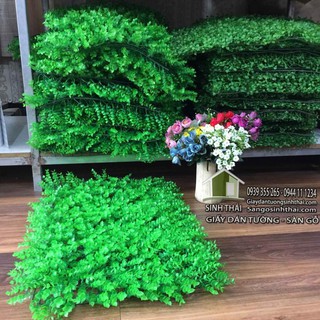 Tấm cỏ nhựa treo tường kiểu tai chuột