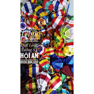 [Rẻ vô địch] Đèn lồng hội an_Đèn đan dây_Khung sắt_20CM