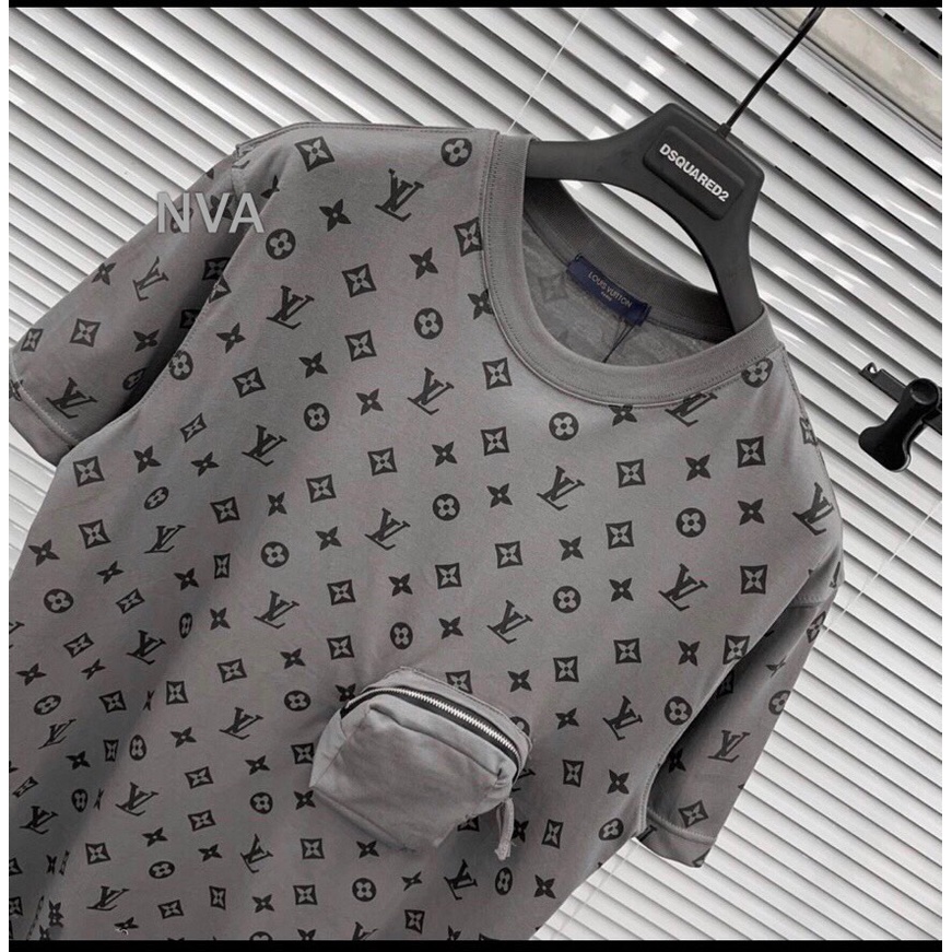Áo Thun Tay Lỡ LV Túi Hộp ❤ Áo Phông Cotton Dày Dặn Nam Nữ NVA41