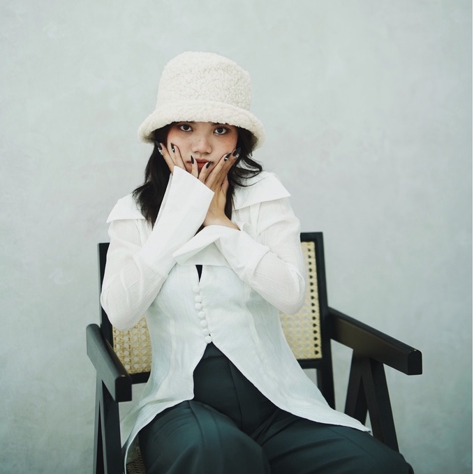 Mũ Bucket Bông thời trang cá tính trendy màu đen nâu be, nón lông hat nam nữ phong cách unisex Onyourshoulder