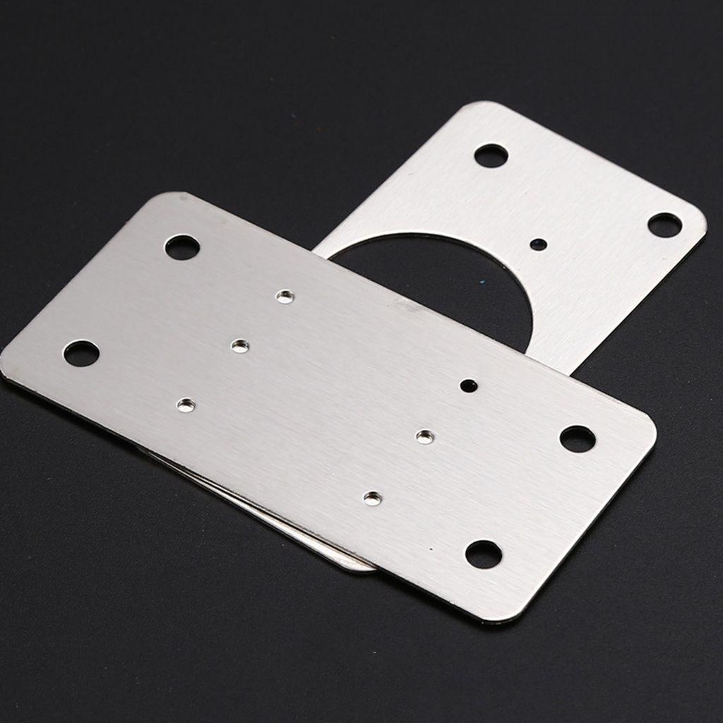 Bộ Dụng Cụ Sửa Chữa Bản Lề Cửa Sổ / Tủ Chén Bằng Thép Không Gỉ Kèm Ốc Vít