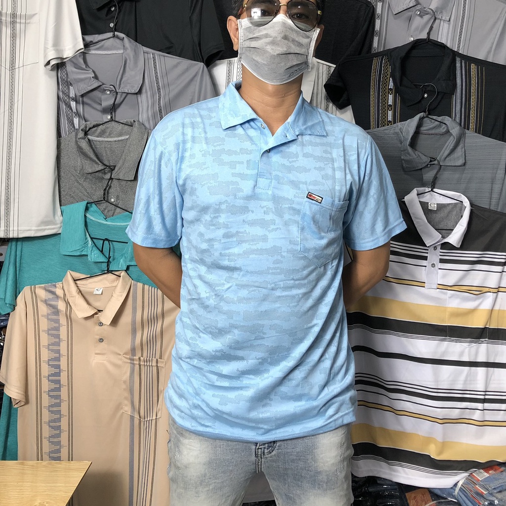 COMBO 4 Áo thun nam trung niên cotton lạnh tay ngắn polo trơn form rộng cổ trụ - Xưởng sỉ Toàn Phát | BigBuy360 - bigbuy360.vn