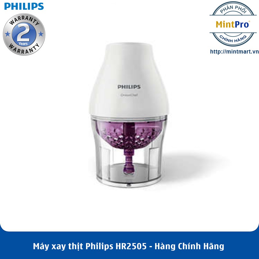 Máy xay thịt Philips HR2505 – Hàng Chính Hãng – Bảo Hành 2 Năm Toàn Quốc