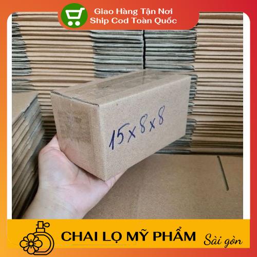 [SIÊU RẺ] [15x8x8] Thùng Hộp Carton Đóng Gói Hàng , phụ kiện du lịch