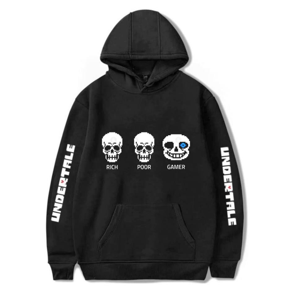 HOT- Áo Hoodie Gamer Economy - mẫu áo Undertale cực chất