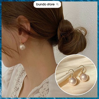 Khuyên tai ngọc trai bông tai ngọc trai nhân tạo phong cách thời trang Hàn Quốc cho nữ BT04