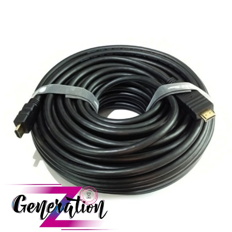 Cáp HDMI 19+1 chuẩn 1.4 hỗ trợ hỗ trợ Full HD 1080p@60Hz Ugreen dài 10M - 25M