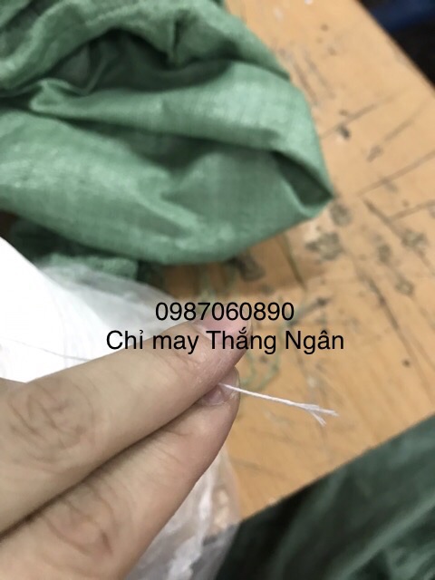 Chỉ may bao, xi măng, tải dứa, bao gạo, cuốn thịt, xúc xích …