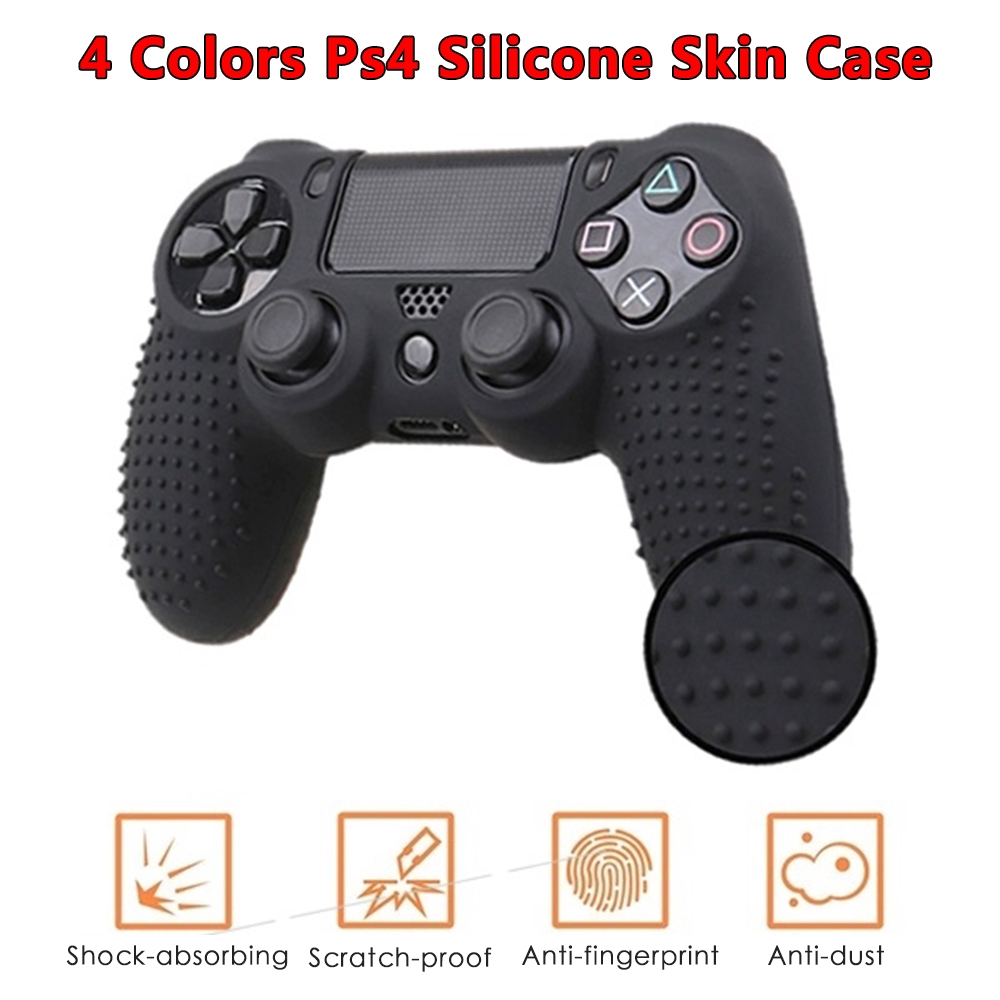 Vỏ silicon họa tiết camo bọc tay cầm điều khiển PS4